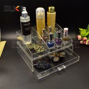 Xí nzi organizador ar acrílico ar maquillaje Maquillaje cubo organizador ko separadores