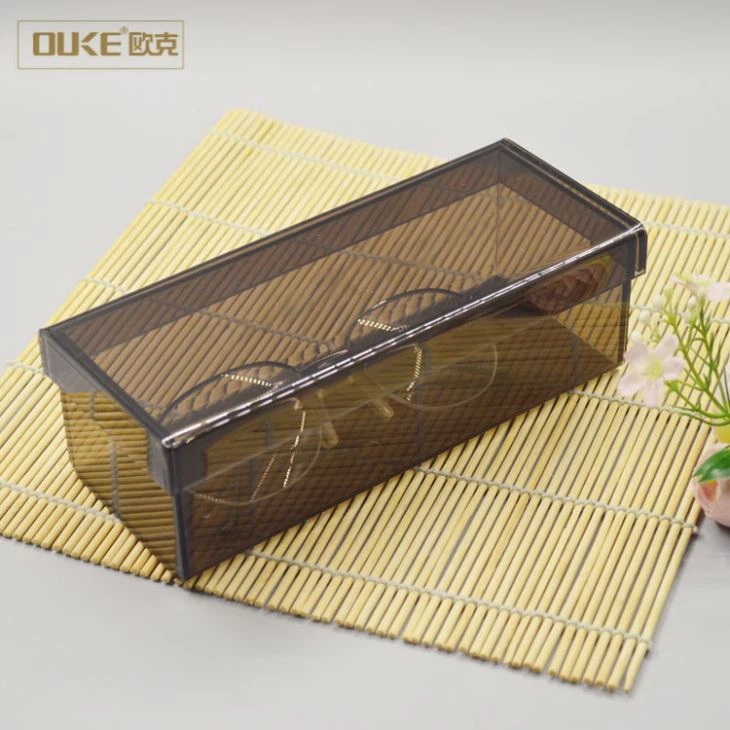 Wholesale Brown Acrylic Glasses Box